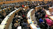 Secretario de Estado Vaticano en la ONU: Hay que resolver de raíz la crisis de refugiados