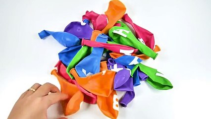 Learn Alphabet with Popping Balloons #03 - By MagicPang