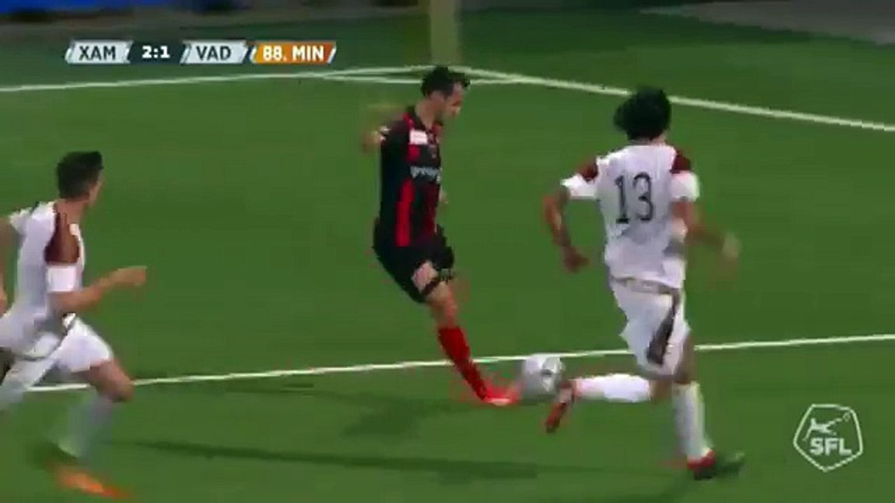 Xamax 3:1 Vaduz (Switzerland. Challenge League. 13 April 2018)