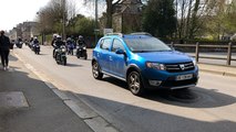 Les motards arrivent dans les rues de Flers