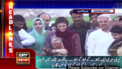 下载视频: Go Nawaz Go In Maryam Nawaz Jalsa Today | Ary News Headlines