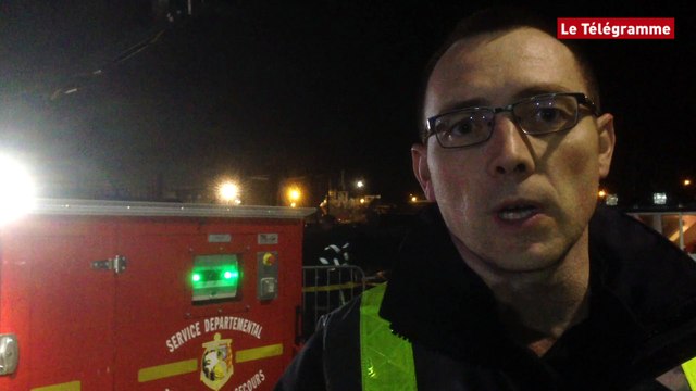 Concarneau. Bateau en feu, 170 pompiers sur le pont