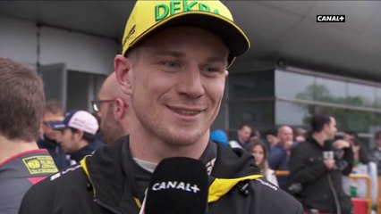 La réaction de Nico Hulkenberg après la séance de qualification