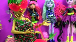 MLP Rarity Monster High Jinafire Long My Little Pony Playdoh Swimsuit Beach Equestria Girls Unboxing