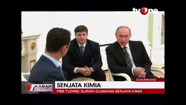 PBB tuding suriah gunakan senjata kimia.