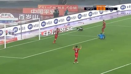 Chine- Lavezzi échoue dans l'exercice du pénalty