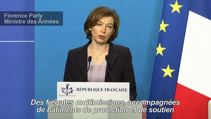 Frappes en Syrie: la France a mobilisé des frégates et avions