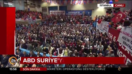 Cumhurbaşkanı Erdoğan konuşma yapıyor