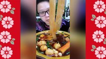 MEOGBANG BJ COMPILATION-CHINESE FOOD-MUKBANG-challenge-Beauty eat strange food-asian food-NO.132