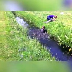 Akarsular üzerinde atlama- Jumping over streams