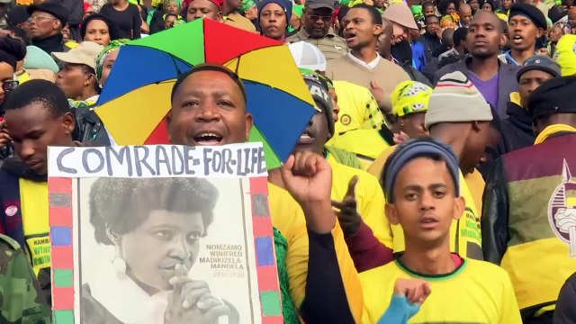 Thousands gather for Winnie Madikizela-Mandela's funeral