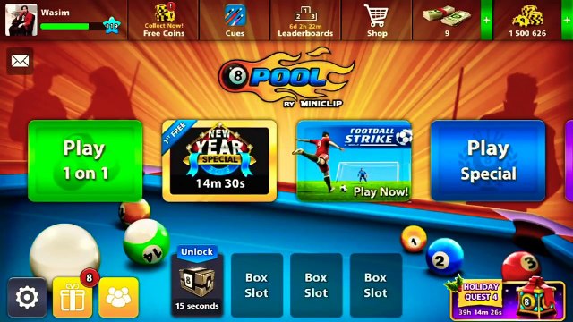 pool fanatic cue ll Free rewards 2018 ll Miniclip 8 ball pool ll Coins & 2B Free Cue Box