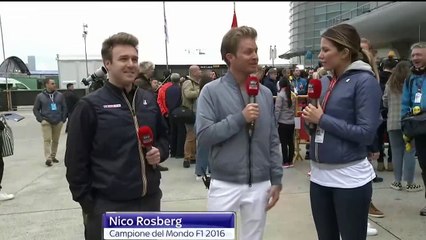 ROSBERG: "HAMILTON HA UN LIMITE, QUANDO NON E' TUTTO OK PERDE LA TESTA"