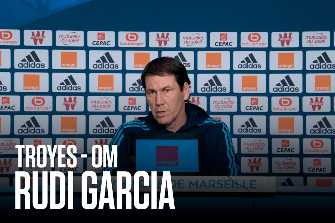 Replay | La conférence de presse de Rudi Garcia avant Troyes - OM