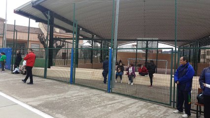 Frontenis liga juvenil Pedriza vs Daganzo set 2 de la 1ª partida