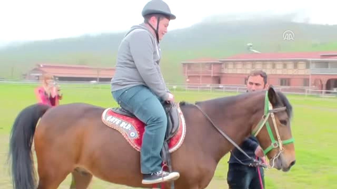 Ordu'da Öğrenciler At Bindi