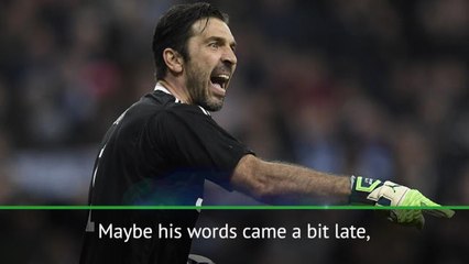 We have to accept Buffon's anger - Zidane