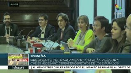 Parlamento de Cataluña presentará una querella contra el juez Llanera
