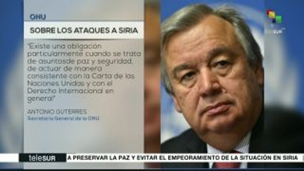 Secretario de la ONU insta al Consejo de Seguridad a preservar la paz