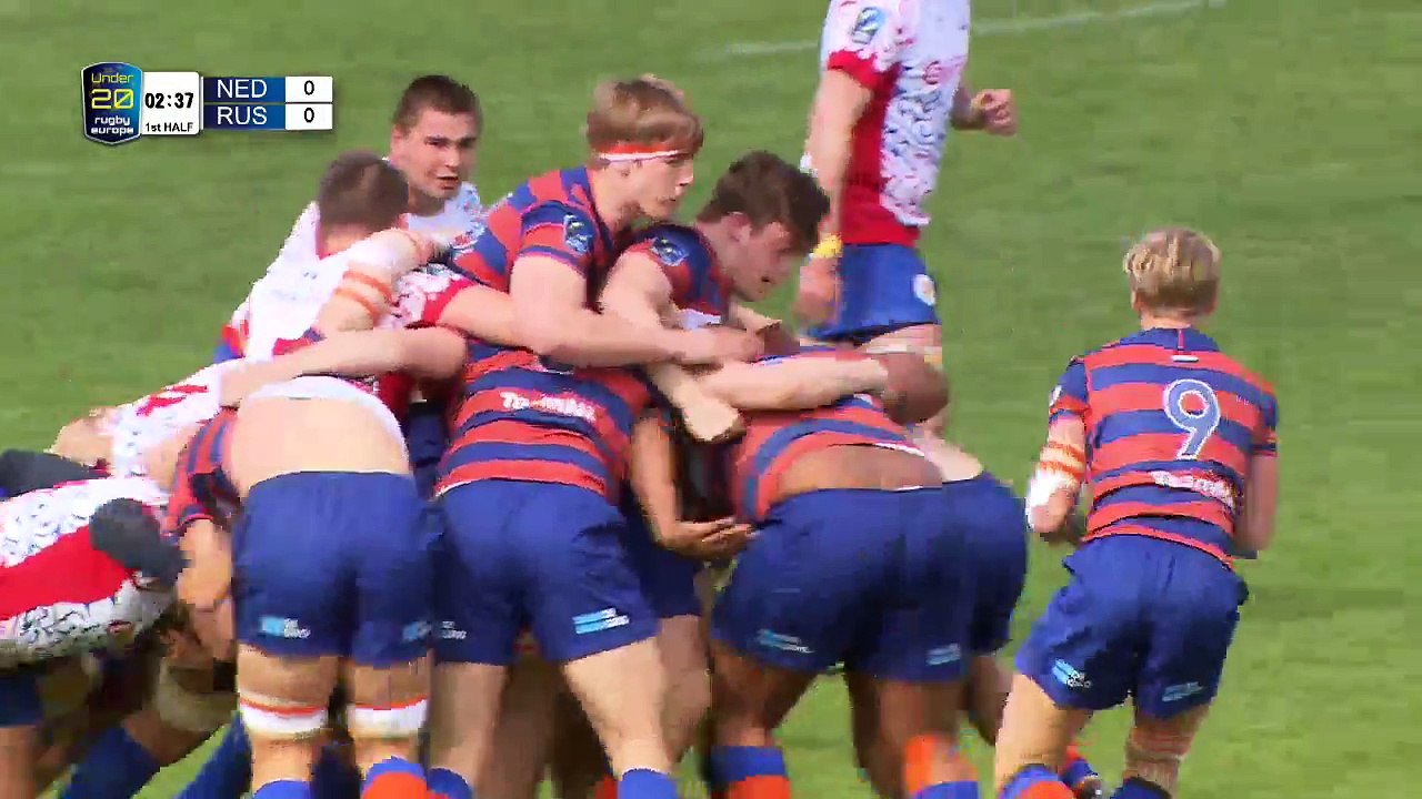 REPLAY NETHERLANDS / RUSSIA RUGBY EUROPE U20 CHAMPIONSHIP 2018
