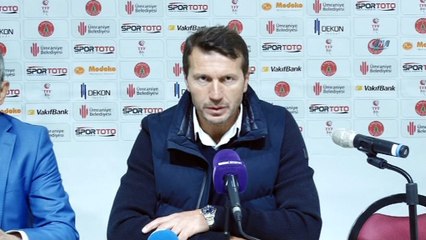 Bayram Bektaş: “Final paslarını ve vuruşlarını iyi yapamadık”