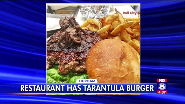 North Carolina Restaurant Serves Up `Tarantula Burger`