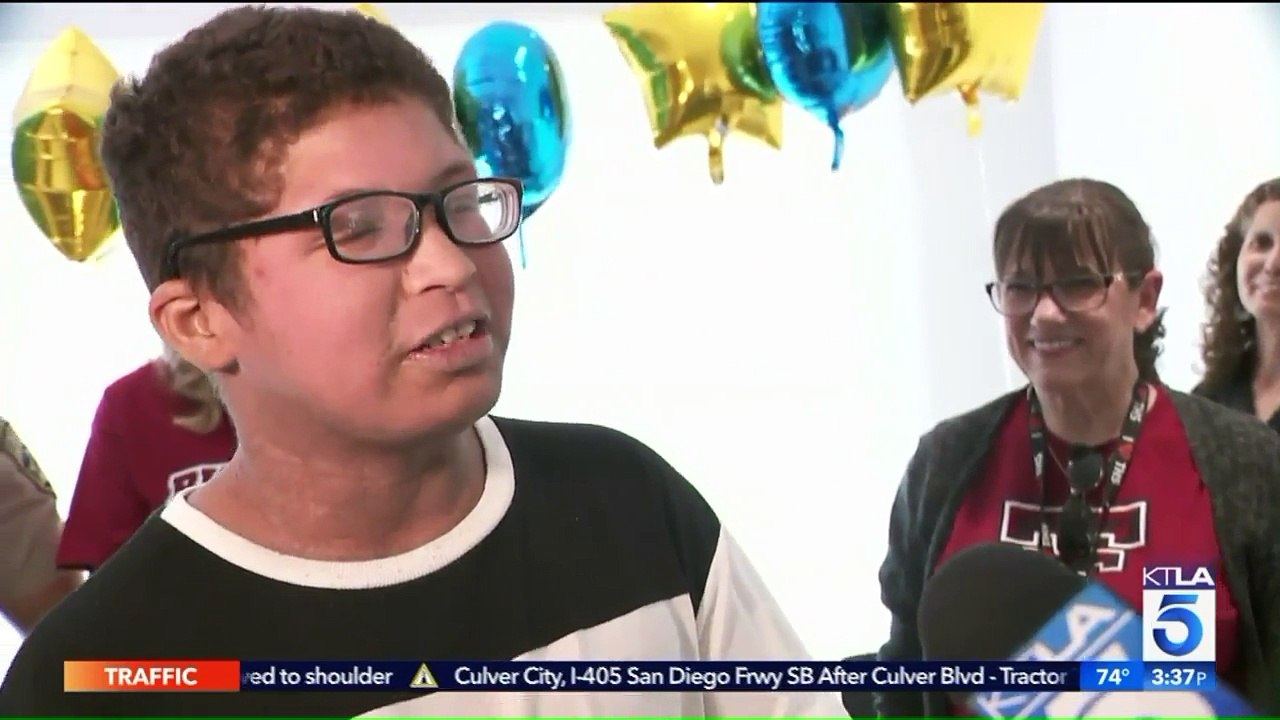 Officers Surprise Teen Who Donated to Toy Drive Despite Not Having Much Himself