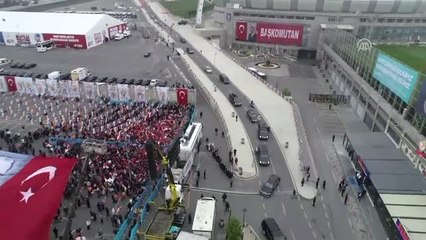 Cumhurbaşkanı Erdoğan: "Şehadete Yürüyenler Kovalıyor, Onlar Kaçıyor"