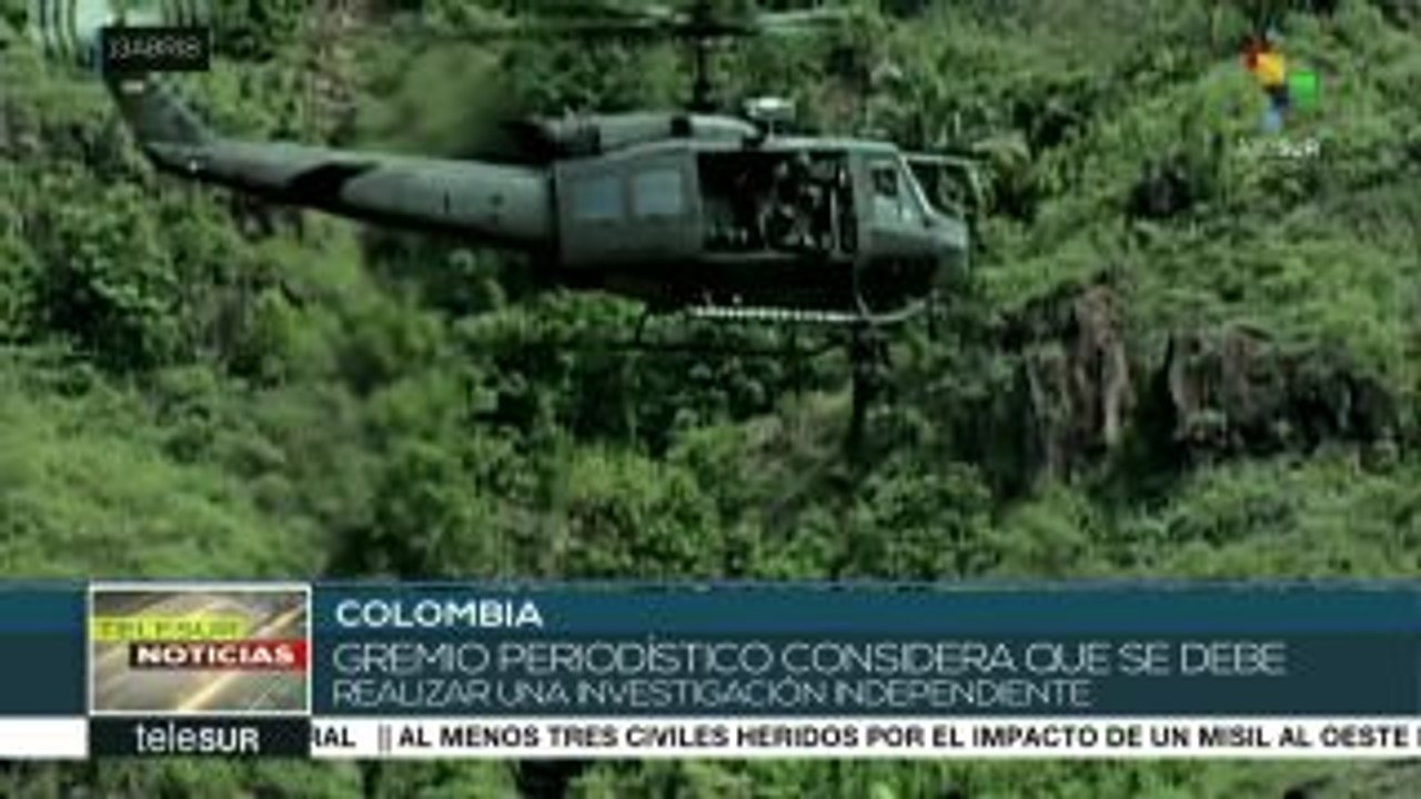 teleSUR noticias. Ecuador confirma muerte de periodistas secuestrados