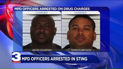 Two Memphis Police Officers Busted in Undercover Drug Sting