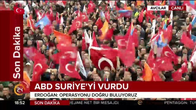 Cumhurbaşkanı Erdoğan Avcılar halkına seslendi (14 Nisan 2018)