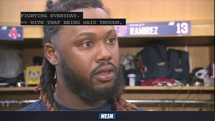Hanley Ramirez Talks About Returning To Lineup After Injuring Wrist