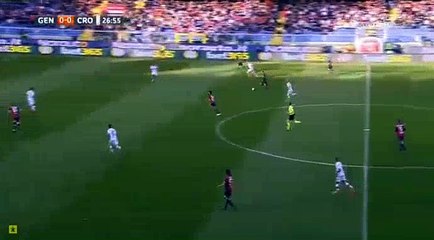 Daniel Bessa  Goal HD - Genoa	1-0	Crotone 14.04.2018