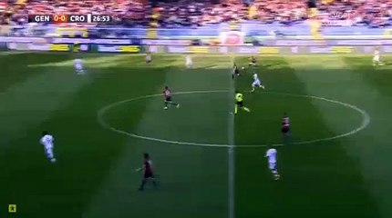 Daniel Bessa  Goal HD - Genoa	1-0	Crotone 14.04.2018