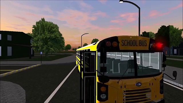 Rigs of Rods new Bluebird T3 AM Route.