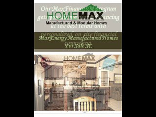 MaxEnergy Manufactured Homes For Sale SC
