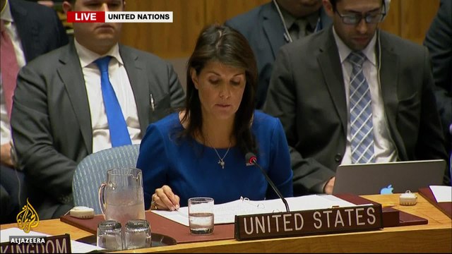 Syria strikes:UN Security Council meeting - United States
