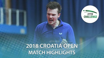 2018 Croatia Open Highlights I Ricardo Walther vs Mizuki Oikawa (1/4)