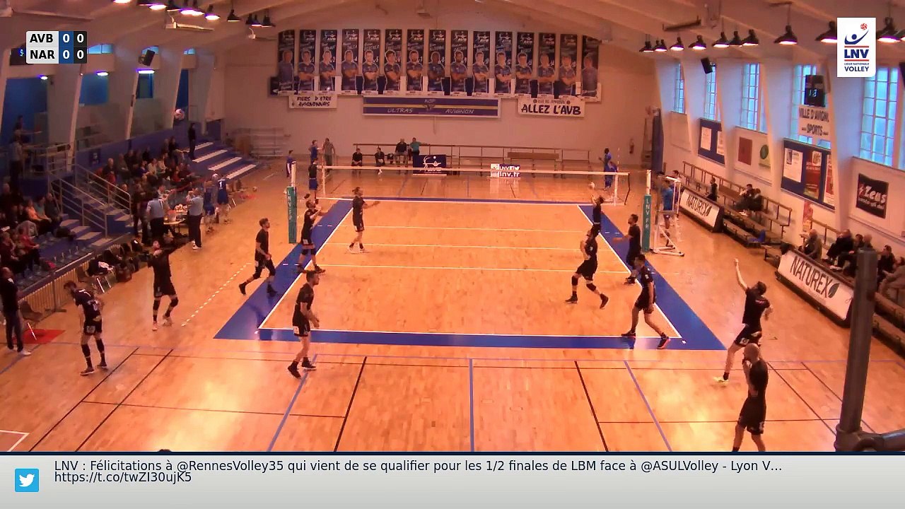 LBM : Avignon - Narbonne (Quart de Finale Retour)