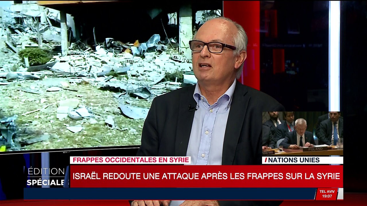 Édition spéciale frappes occidentales en Syrie : le Conseil de sécurité de l'ONU réuni à New York