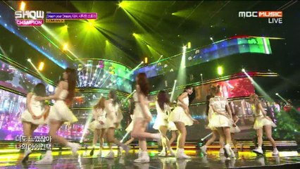 [MBC Music] 우주소녀 - 설레는 밤 +꿈꾸는 마음으로  쇼챔피언 180307