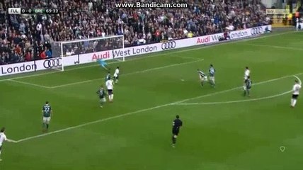 Mitrovic   Goal  HD   Fulham 1 - 0	 Brentford  14-04-2018
