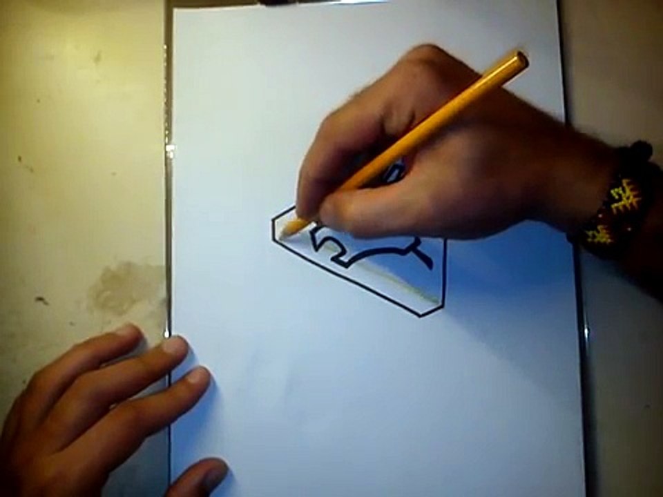 HOW TO DRAW POWER RANGER DINO CHARGE BLUE - LOGO
