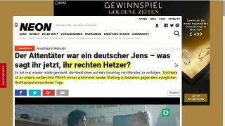Anschlag in Münster - Wer ist Schuld!