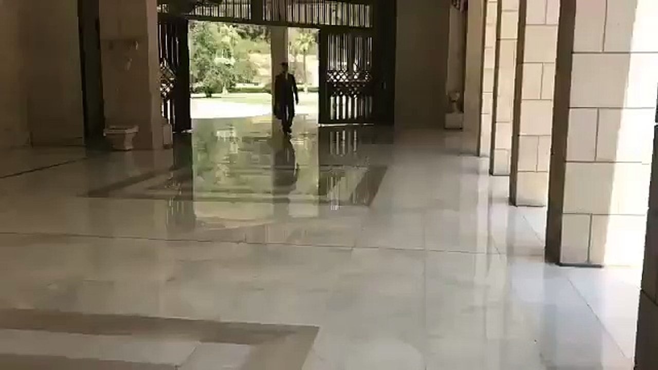 Suriye Devlet Başkanı Beşar Esad'ın ofisine gitme görüntüleri yayımlandı