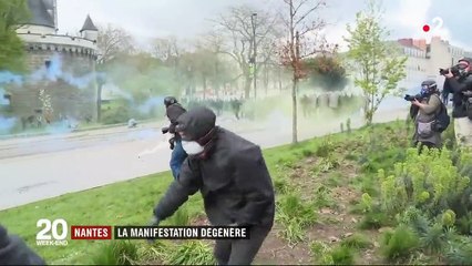 Notre-Dame-des-Landes : affrontements entre manifestants et forces de l'ordre à Nantes