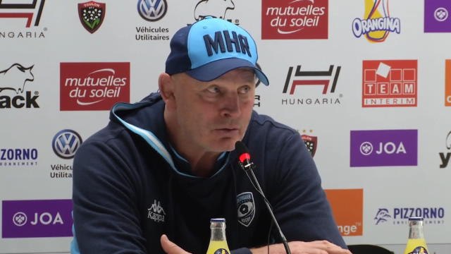 24e j. - Cotter : ''La victoire de Toulon est logique''