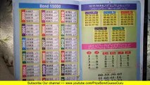 Open Juft & Taaq Routs For Draw 40000 01-June-2017 Part 2 By Prize Bond Guess Guru