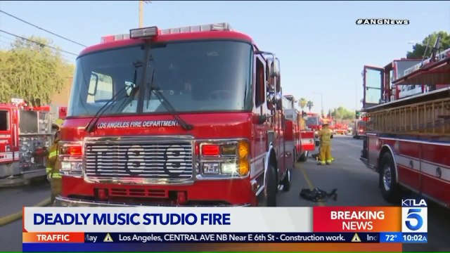 Two Dead, Four Hospitalized Following Music Studio Fire: LAFD