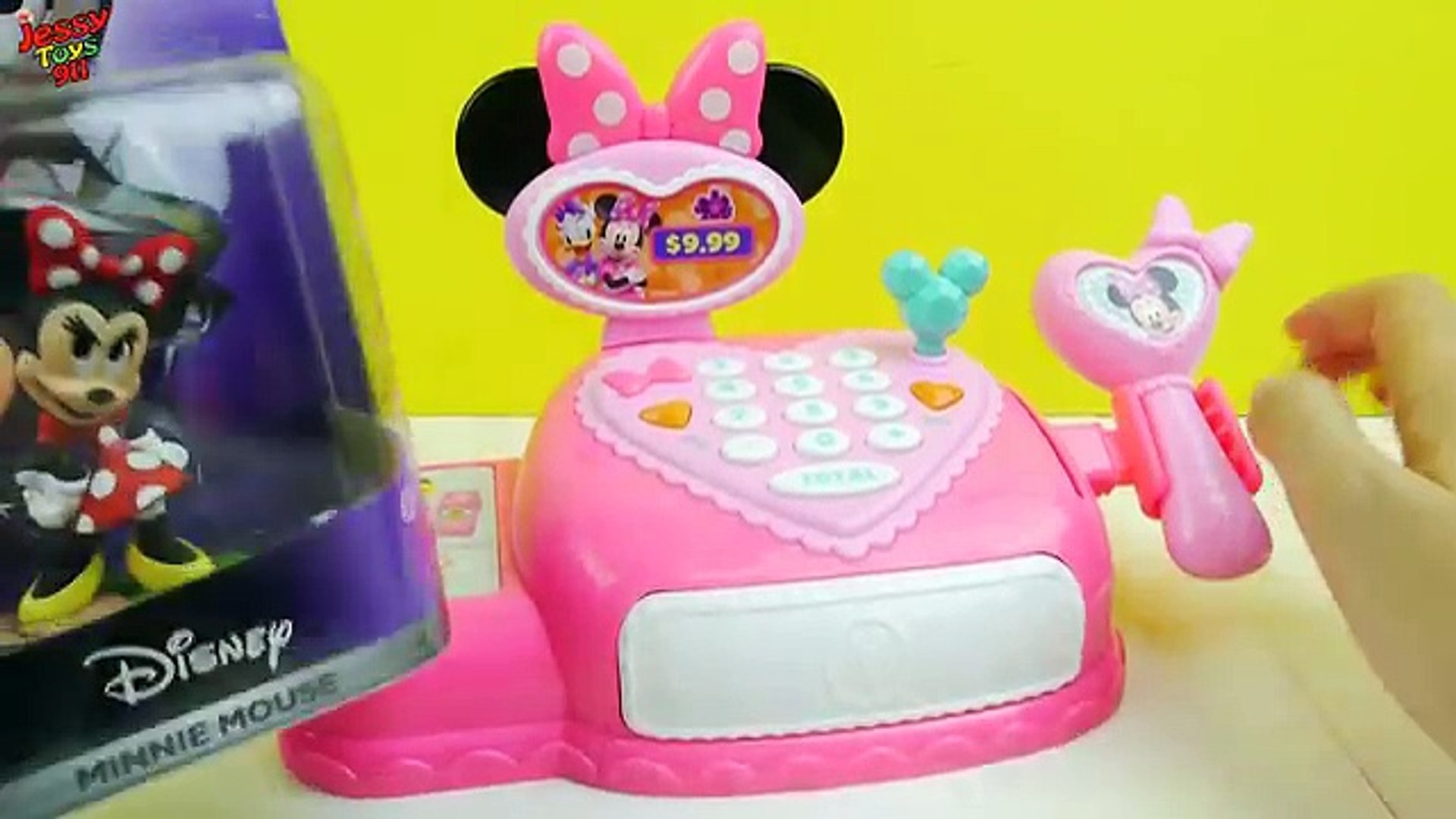 لعبة محاسب ميني ماوس ألعاب بنات نشتري باربي Cash Register Minnie Mouse Video Dailymotion